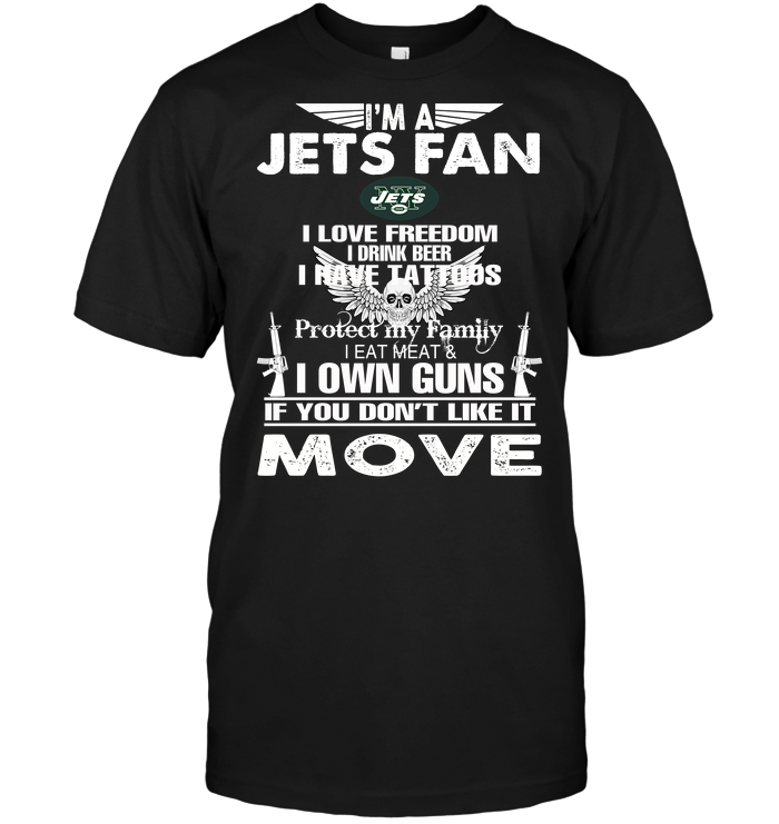 New York Jets "i'm A Jets Fan" Personality T-Shirt New York Jets "i'm A Jets Fan" Personality T-Shirt